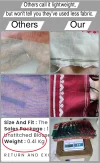 Handloom Pure Cotton Green Baluchari Saree - White & Red Buti - Image 9