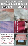 Handloom Pure Cotton Light Mauve Jamdani Saree - White, Golden & Green Buti - Image 8