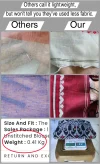 Handloom Pure Mercerised Cotton Black Tant Saree - White, Light Golden & Magenta Buti - Image 10